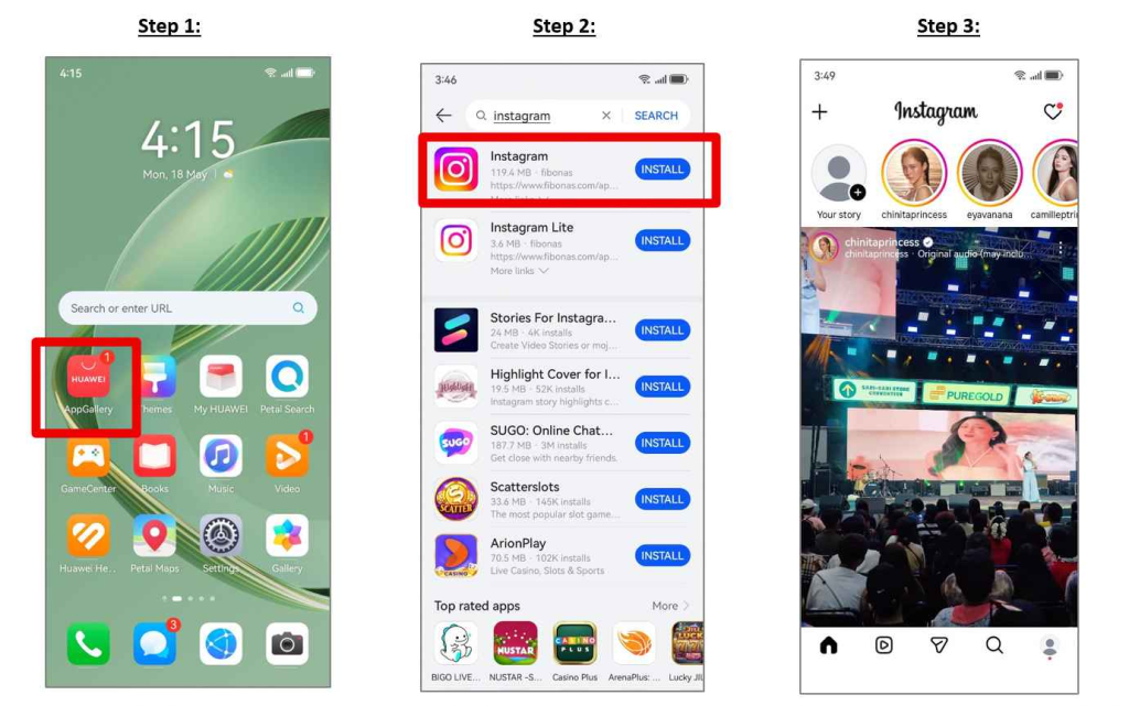 Huawei Instagram Guide for Travel Photos and Reels